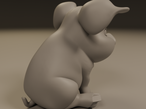 Baby pig Modelo de impresión 3D