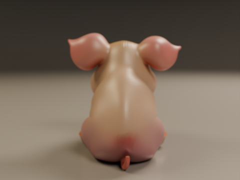Baby pig Modelo de impresión 3D
