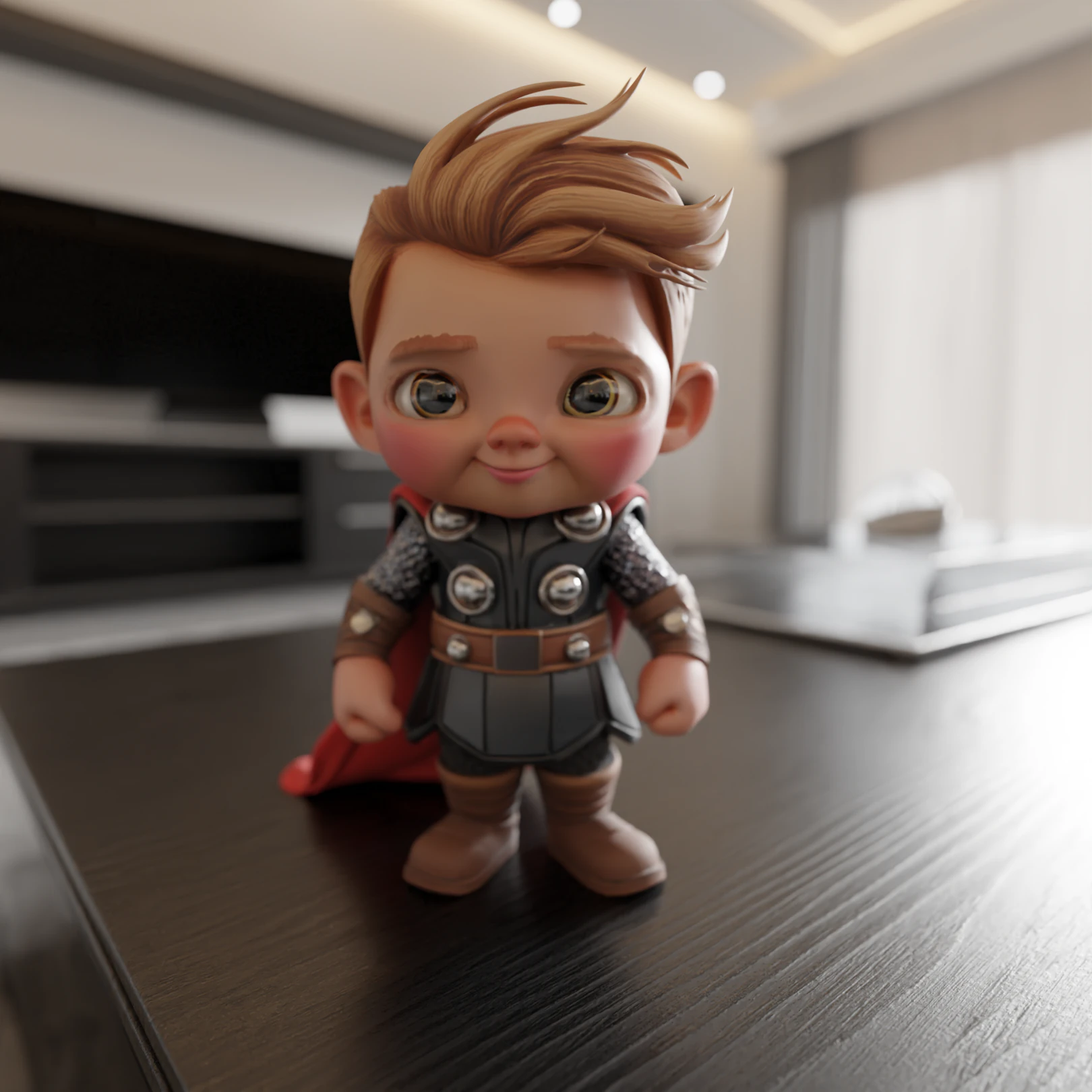 Mini Thor 3D Print Model .c4d .max .obj .3ds .fbx .stl .blend 