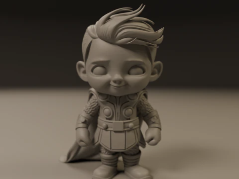 Mini Thor 3D Print Model