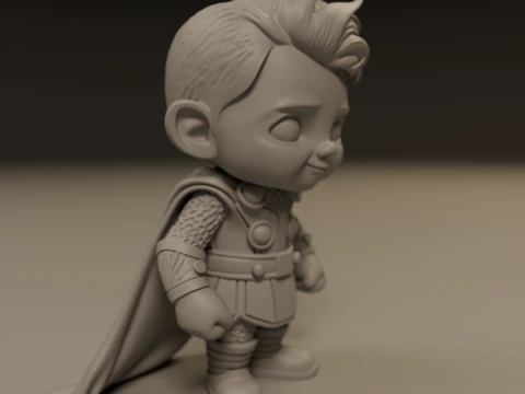 Mini Thor 3D Print Model