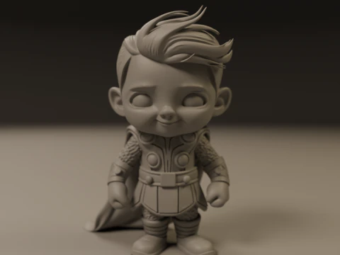 Mini Thor 3D Print Model