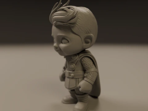 Mini Thor 3D Print Model