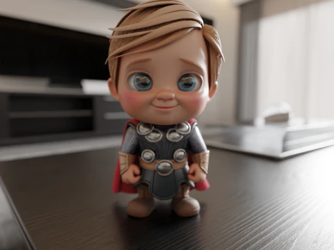 Mini thor 3D Print Model