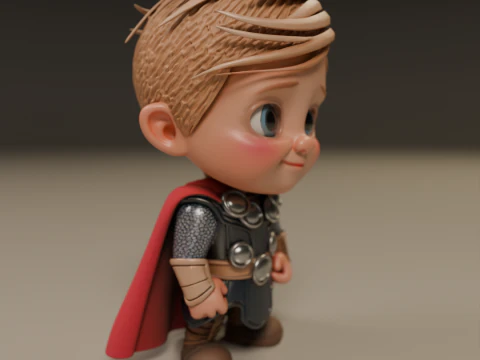Mini Thor Modelo de Impressão 3D