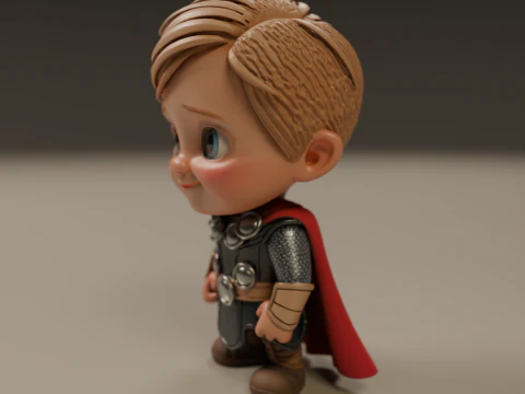 Mini Thor Modelo de Impressão 3D