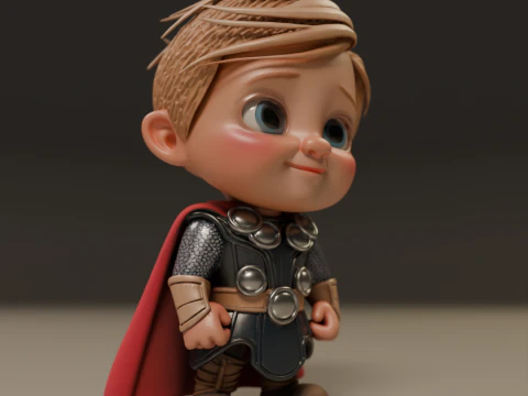 Mini Thor Modelo de Impressão 3D