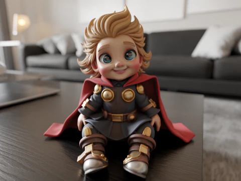 Mini Thor 3D Print Model