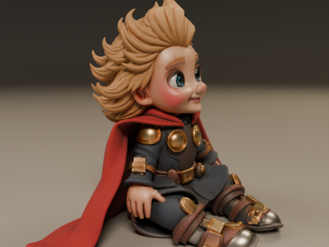 Mini Thor 3D Print Model