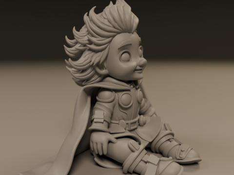 Mini Thor 3D Print Model
