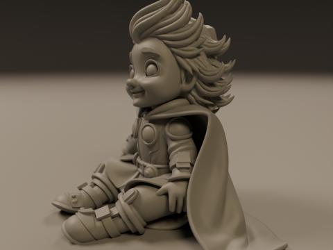 Mini Thor 3D Print Model