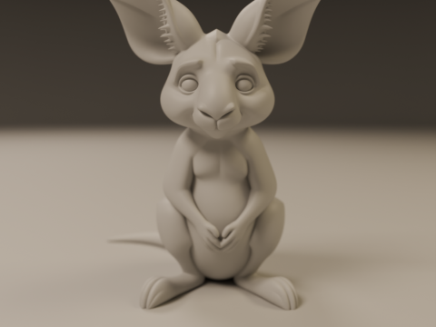 Kangaroo 3D Принт Модель