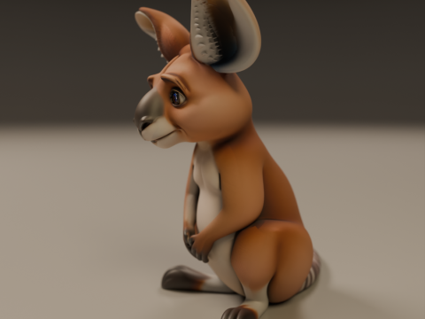 Kangaroo 3D Принт Модель
