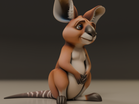 Kangaroo 3D Принт Модель