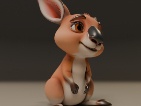 Kangaroo 3D Принт Модель