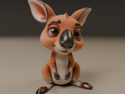 Kangaroo 3D Принт Модель