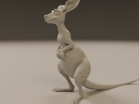 Kangaroo 3Dプリントモデル