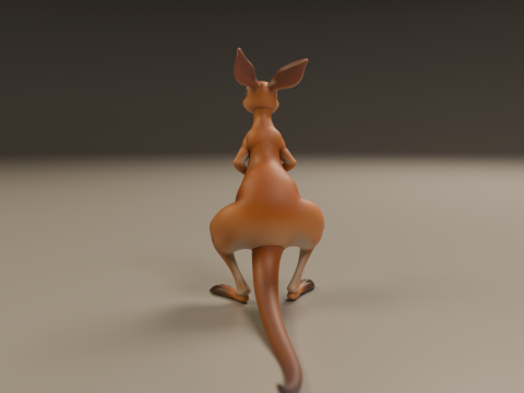 Kangaroo 3Dプリントモデル