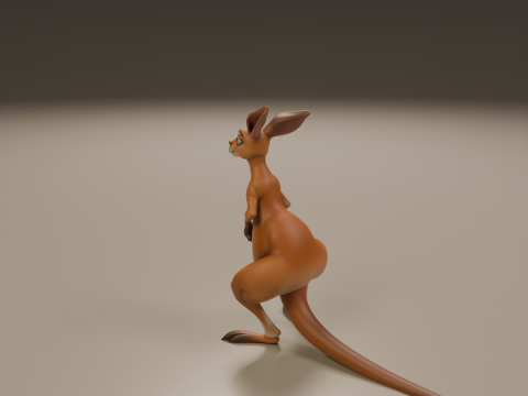 Kangaroo 3Dプリントモデル