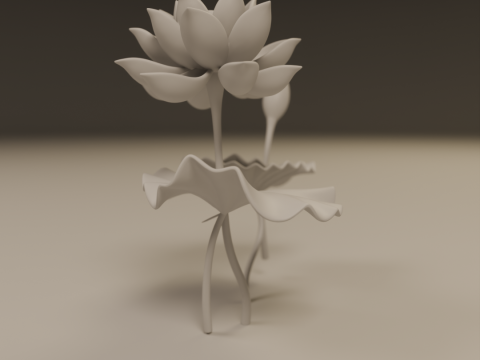 Lotus flower 3D 프린트 모델