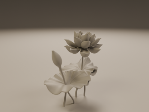 Lotus flower 3D 프린트 모델