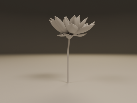 Lotus flower 3D 프린트 모델