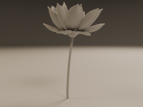 Lotus flower 3D 프린트 모델