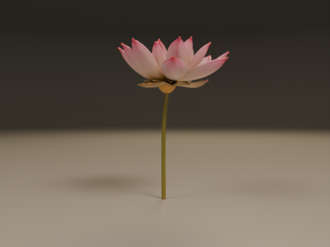 Lotus flower 3D 프린트 모델