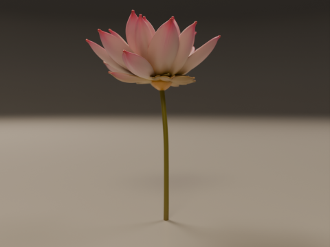 Lotus flower 3D 프린트 모델