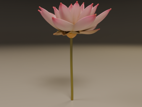 Lotus flower 3D 프린트 모델