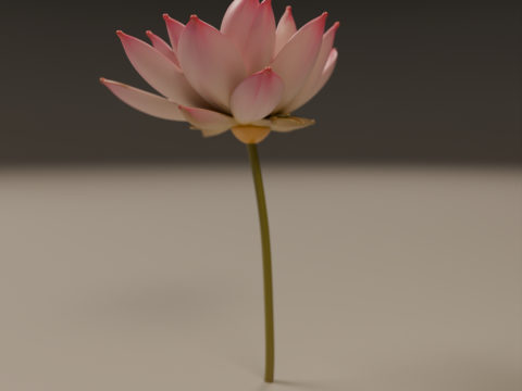 Lotus flower 3D 프린트 모델
