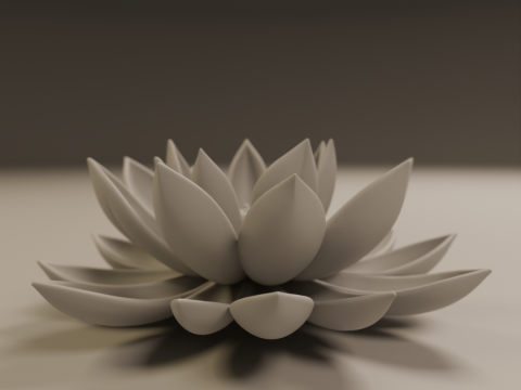 Lotus flower Modello di stampa 3D