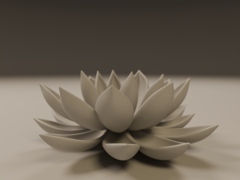 Lotus flower Modello di stampa 3D