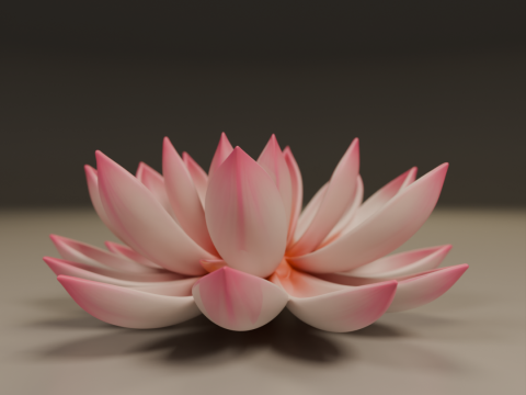 Lotus flower Modello di stampa 3D