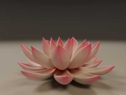 Lotus flower Modello di stampa 3D