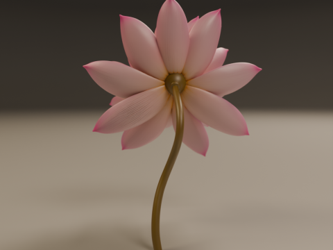 Lotus flower Modelo de Impressão 3D