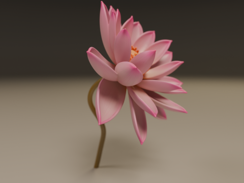 Lotus flower Modelo de Impressão 3D