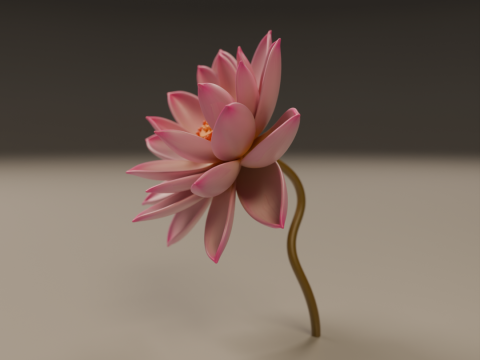 Lotus flower Modelo de Impressão 3D