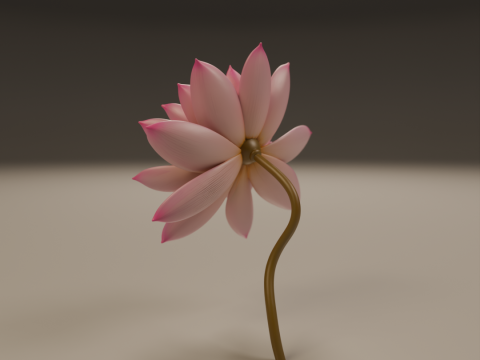 Lotus flower Modelo de Impressão 3D