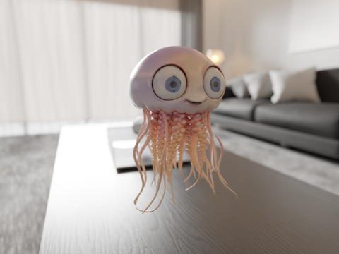 Jellyfish 3D-printmodel