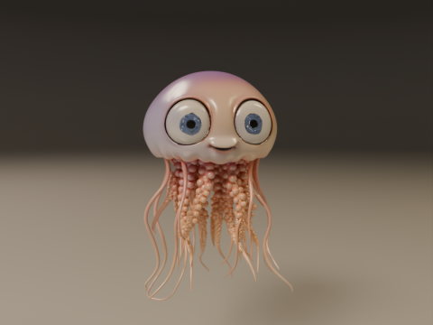 Jellyfish Model do druku 3D