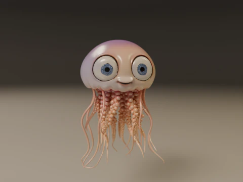Jellyfish 3D Print Model