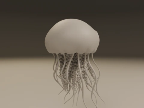 Jellyfish 3D Print Model