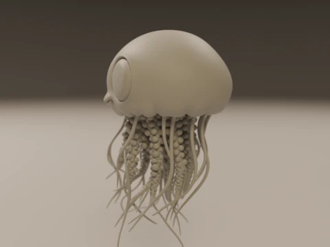 Jellyfish 3D Print Model
