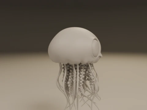 Jellyfish 3D Print Model