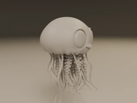 Jellyfish 3D Print Model
