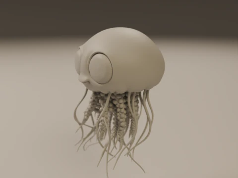 Jellyfish 3D Print Model
