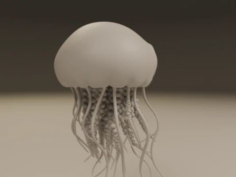 Jellyfish 3D Print Model