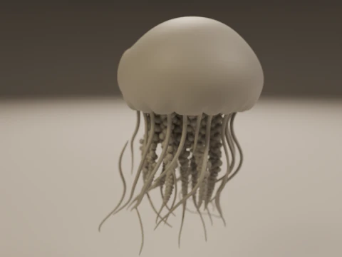 Jellyfish 3D Print Model
