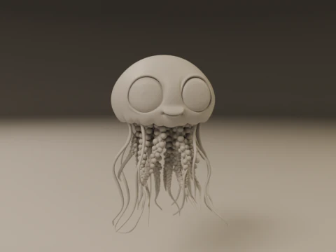 Jellyfish 3D Print Model